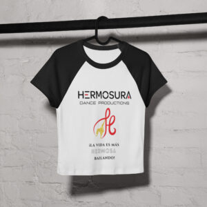 Women’s micro rib raglan baby tee